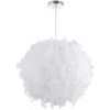 Meilleur prix ✨ STOEX Lustre Suspension En Plumes 30 Cm E27 40W Blanc 🎉