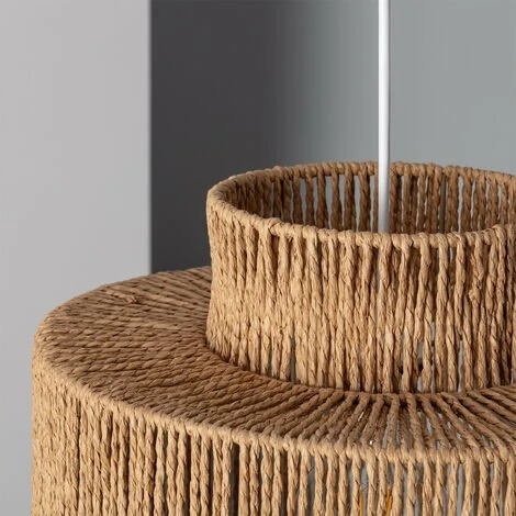 Meilleure affaire 💯 Suspension Papier Tressé Kena ILUZZIA Naturel - Naturel 🔥 5 Meilleure affaire 💯 Suspension Papier Tressé Kena ILUZZIA Naturel - Naturel 🔥 – Image 5