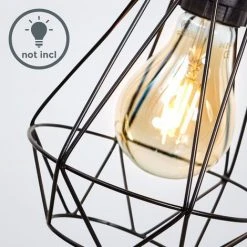Remise ⌛ B.K.LICHT Suspension Métal Design Rétro éclairage Style Industriel Vintage Pour Ampoule E27 Max. 40W 🤩 7 Remise ⌛ B.K.LICHT Suspension Métal Design Rétro éclairage Style Industriel Vintage Pour Ampoule E27 Max. 40W 🤩 -Suspension Soldes 20408613 3