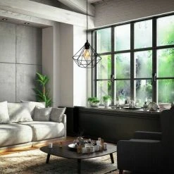 Le moins cher ⌛ B.K.LICHT Suspension Métal Design Rétro éclairage Style Vintage Pour Ampoule E27 Max. 40W 🎁 -Suspension Soldes 20408617 3