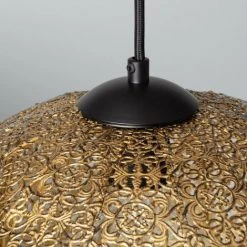 Nouveau ✨ LEDKIA Suspension Métal Aerba Doré - Doré 😉 8 Nouveau ✨ LEDKIA Suspension Métal Aerba Doré - Doré 😉 -Suspension Soldes 22779626 4