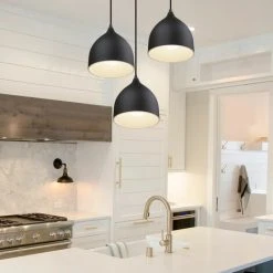 Meilleur prix 💯 STOEX Suspension Luminaire Industrielle Métal 3 Lampes Lustre Plafonnier Style Cage Géométrique E27 Lampe De Plafond Vintage Avec Support En Cercle, Noir ❤️ -Suspension Soldes 23064040 2