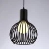 Offres ⌛ STOEX Lustre Suspensions Industrielle Cage Fer Lustre Abat-Jour E27 Noir ⌛
