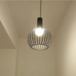 Offres ⌛ STOEX Lustre Suspensions Industrielle Cage Fer Lustre Abat-Jour E27 Noir ⌛ 6 Offres ⌛ STOEX Lustre Suspensions Industrielle Cage Fer Lustre Abat-Jour E27 Noir ⌛ -Suspension Soldes 24364084 2