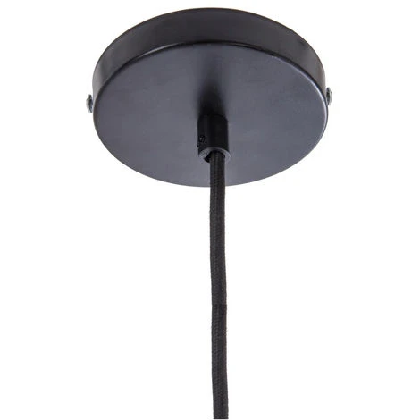 Offres ✔️ Atmosphera - Luminaire Suspension En Métal Aspect Vieilli Et Bois De Manguier D 57 Cm - Gris ✨ 3 Offres ✔️ Atmosphera - Luminaire Suspension En Métal Aspect Vieilli Et Bois De Manguier D 57 Cm - Gris ✨ – Image 3