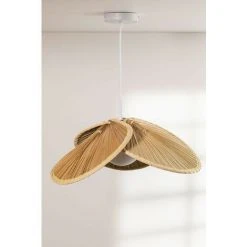 De gros ❤️ Lampe Suspendue En Feuille De Coco (Ø53 Cm) Kilda SKLUM Feuille De Coco - NATUREL 🔔 7 De gros ❤️ Lampe Suspendue En Feuille De Coco (Ø53 Cm) Kilda SKLUM Feuille De Coco - NATUREL 🔔 -Suspension Soldes 24780273 3