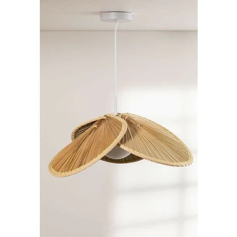 De gros ❤️ Lampe Suspendue En Feuille De Coco (Ø53 Cm) Kilda SKLUM Feuille De Coco - NATUREL 🔔 3 De gros ❤️ Lampe Suspendue En Feuille De Coco (Ø53 Cm) Kilda SKLUM Feuille De Coco - NATUREL 🔔 – Image 3