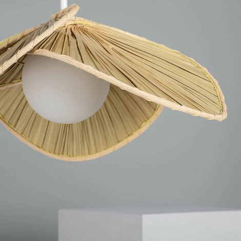 Remise 👍 LEDKIA Suspension Fibres Naturelles Majilily Naturel - Naturel ⭐ 5 Remise 👍 LEDKIA Suspension Fibres Naturelles Majilily Naturel - Naturel ⭐ – Image 5