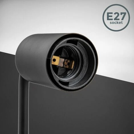 Bon marché ❤️ B.K.LICHT Applique Murale Design Rétro Industriel Métal Noir éclairage Salon & Chambre Lampe De Chevet, Douille E27 😍 4 Bon marché ❤️ B.K.LICHT Applique Murale Design Rétro Industriel Métal Noir éclairage Salon & Chambre Lampe De Chevet, Douille E27 😍 – Image 4