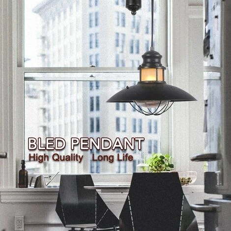 Offres 😉 BARCELONA LED Suspension à Poulie "Coal Pendant" E27 ✔️ 4 Offres 😉 BARCELONA LED Suspension à Poulie "Coal Pendant" E27 ✔️ – Image 4