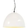 Acheter ✔️ Lampe Suspendue Industrielle Vintage 25 W Blanc Rond 31 Cm E27 VidaXL 😍