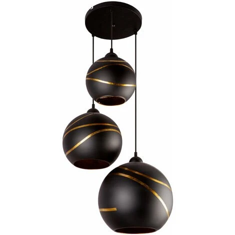 Bon marché ✨ Pendule Lampe Suspendue Salle À Manger Boule De Verre Luminaire Feuille Or Plafonnier Spot Globo 54005-3H 🎉 1 Bon marché ✨ Pendule Lampe Suspendue Salle À Manger Boule De Verre Luminaire Feuille Or Plafonnier Spot Globo 54005-3H 🎉