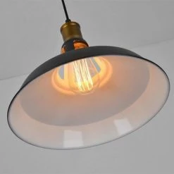 De gros ⭐ WOTTES Lot De 3 Lustre Suspension Industriel Plafonnier Abat-jour En Métal E27 Pour Chambre Bar - Noir - Noir ⌛ 8 De gros ⭐ WOTTES Lot De 3 Lustre Suspension Industriel Plafonnier Abat-jour En Métal E27 Pour Chambre Bar - Noir - Noir ⌛ -Suspension Soldes 27440148 4