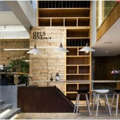 Budget 🔔 WOTTES Lustre Suspension Abat-jour Métal Plafonnier Vintage Industriel E27 Pour Chambre Salon Bar Restaurant - Blanc - Blanc 👏 -Suspension Soldes 27440477 3