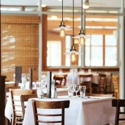 Le moins cher 💯 WOTTES Lustre Suspension Edison E27 3 Luminaires Pour Chambre Cuisine Bar Blanc - Blanc 👍 -Suspension Soldes 28174728 2