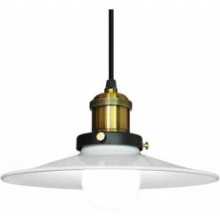 Le moins cher 💯 WOTTES Lustre Suspension Edison E27 3 Luminaires Pour Chambre Cuisine Bar Blanc - Blanc 👍 -Suspension Soldes 28174728 4