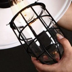 Grosses soldes ✔️ STOEX Suspension Lustre Abat-jour En Métal Loft Style Lampe Chandelier Industriel Vintage Pendentif Lumière E27, Noir ⌛ 7 Grosses soldes ✔️ STOEX Suspension Lustre Abat-jour En Métal Loft Style Lampe Chandelier Industriel Vintage Pendentif Lumière E27, Noir ⌛ -Suspension Soldes 28992491 4