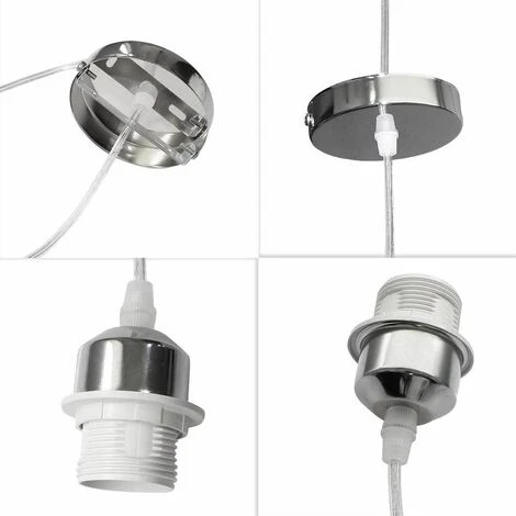 Tout neuf 🔥 STOEX Lustre Suspension Luminaire En Plume Blanche Design Forme Sphère E27 40W Pour Chambre Décoration Cadeau D'enfant ⭐ 5 Tout neuf 🔥 STOEX Lustre Suspension Luminaire En Plume Blanche Design Forme Sphère E27 40W Pour Chambre Décoration Cadeau D'enfant ⭐ – Image 5