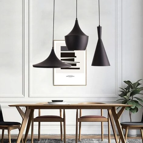 Top 10 ✔️ STOEX Lustre Suspension Industrielle Vintage Forme Instrument De Musique 3 E27 Lampe Noir Or Pour Salon Restaurant Bar Cuisine 🧨 3 Top 10 ✔️ STOEX Lustre Suspension Industrielle Vintage Forme Instrument De Musique 3 E27 Lampe Noir Or Pour Salon Restaurant Bar Cuisine 🧨 – Image 3