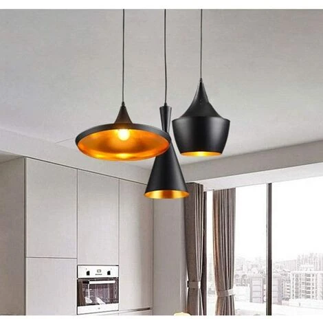 Top 10 ✔️ STOEX Lustre Suspension Industrielle Vintage Forme Instrument De Musique 3 E27 Lampe Noir Or Pour Salon Restaurant Bar Cuisine 🧨 4 Top 10 ✔️ STOEX Lustre Suspension Industrielle Vintage Forme Instrument De Musique 3 E27 Lampe Noir Or Pour Salon Restaurant Bar Cuisine 🧨 – Image 4