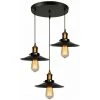 Vente flash 🔥 STOEX Suspension Industrielle Vintage Luminaire En Métal Fer , Rétro Lustre Lampe Plafonnier Corde Ajustable Pour Salon Cuisine Salle à Manger Bar 🥰