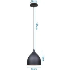 Les meilleures critiques de 😉 STOEX Suspension Luminaire Style Industrielle Métal Lustre E27 Mini Lampe Vintage Pour Cuisine Chambre Couloir, Noir ✨ 7 Les meilleures critiques de 😉 STOEX Suspension Luminaire Style Industrielle Métal Lustre E27 Mini Lampe Vintage Pour Cuisine Chambre Couloir, Noir ✨ -Suspension Soldes 30079834 4