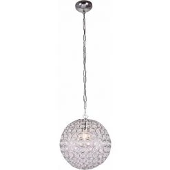 Acheter ⭐ SULION Suspension 1xE27 Boule Chrome 👍