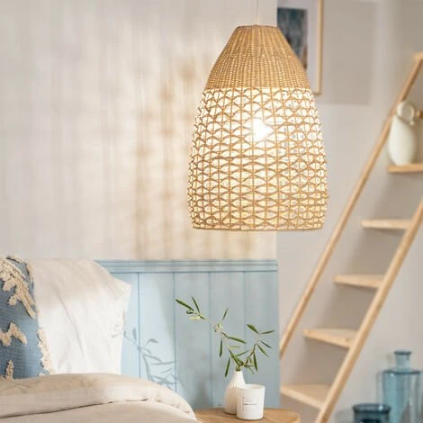 Sortie ✨ Suspension Rotin Jinan ILUZZIA Naturel - Naturel 😍 1 Sortie ✨ Suspension Rotin Jinan ILUZZIA Naturel - Naturel 😍