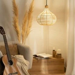 De gros 🔥 Suspension Bambou Yantai ILUZZIA Naturel - Naturel 😀 7 De gros 🔥 Suspension Bambou Yantai ILUZZIA Naturel - Naturel 😀 -Suspension Soldes 30906961 3