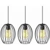 De gros 💯 B.K.LICHT Suspension Retro 3 Paniers Métalliques I Douilles E27 I 700x175x1120 Mm I Noir I Lampe Suspendue Vintage ✔️
