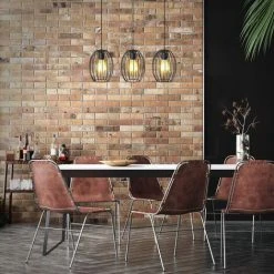 De gros 💯 B.K.LICHT Suspension Retro 3 Paniers Métalliques I Douilles E27 I 700x175x1120 Mm I Noir I Lampe Suspendue Vintage ✔️ 8 De gros 💯 B.K.LICHT Suspension Retro 3 Paniers Métalliques I Douilles E27 I 700x175x1120 Mm I Noir I Lampe Suspendue Vintage ✔️ -Suspension Soldes 31583095 4