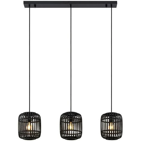 Grosses soldes ✨ LINDBY Suspension à Intensité Variable 'Canyana' En Bois Pour Salon & Salle à Manger - Noir 😍 1 Grosses soldes ✨ LINDBY Suspension à Intensité Variable 'Canyana' En Bois Pour Salon & Salle à Manger - Noir 😍
