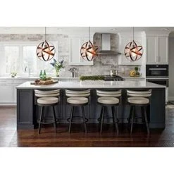 Promo 💯 GOECO Suspension Luminaire Industrielle Lustre Industriel Suspension Lampe Abat-jour Lustre Avec Douille E27 Applique Cuisine Bar Table De Salle à Manger Salon Chambre Loft Couloir Foyer Escalier Lustre 🎁 -Suspension Soldes 32644455 3