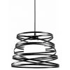 Le moins cher 🔔 GOECO Lustre Suspension Industrielle Rétro, Vintage Plafonnier Industriels En Spirale Design Ø30cm, Lampe De Plafond En Métal E27 Corde Ajustable Décoration, Noir (sans Ampoule) 😍