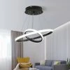Meilleure affaire ✔️ GOECO LED Lustre Circulaire Moderne, Lampe De Suspension Réglable 28W 6500K, Plafonnier Contemporaine Deux Cercles Diamètre 40cm 🛒
