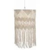 Bon marché 🔔 ATMOSPHERA, CRŽATEUR D'INTŽRIEUR Lampe Suspension Macramé "Ritual" 48cm Naturel ✔️