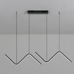 Coupon ✔️ GOECO LED Lustre Moderne Lampe Pour Salon Chambre Salle À Manger Cuisine Lumière Décor À La Maison Minimaliste Suspension Luminaire ❤️