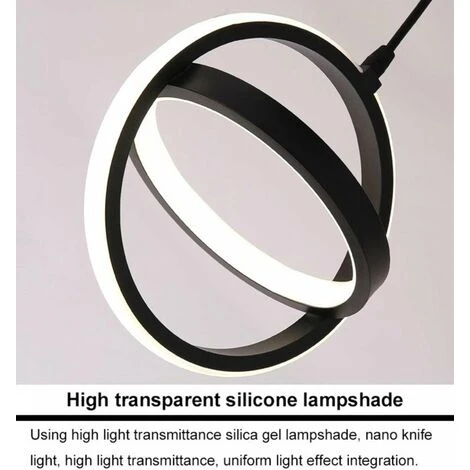 Bon marché 🥰 GOECO Moderne LED Lustre Suspension Lampe Pour La Maison Salon Salle à Manger Chambre Cuisine Café Rond Carré Lampe Suspension Luminaire 🤩 4 Bon marché 🥰 GOECO Moderne LED Lustre Suspension Lampe Pour La Maison Salon Salle à Manger Chambre Cuisine Café Rond Carré Lampe Suspension Luminaire 🤩 – Image 4