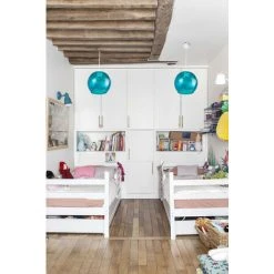 Acheter ⭐ COREP Suspension Boule Verre Bleu Turquoise Abat Jour Lustre Luminaire LED ✨ -Suspension Soldes 34952184 3