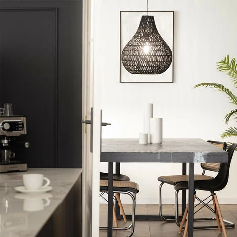 Meilleure affaire 🧨 Suspension Corde Mydah ILUZZIA Noir - Noir 🧨 2 Meilleure affaire 🧨 Suspension Corde Mydah ILUZZIA Noir - Noir 🧨 – Image 2