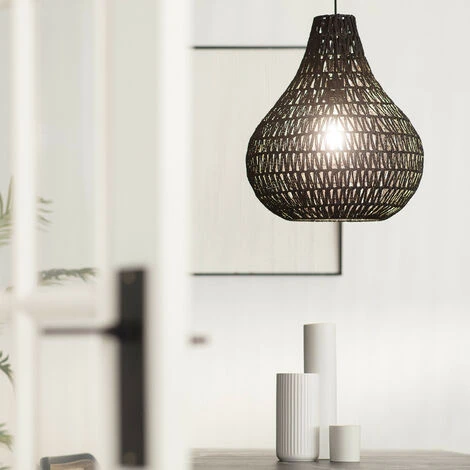 Meilleure affaire 🧨 Suspension Corde Mydah ILUZZIA Noir - Noir 🧨 3 Meilleure affaire 🧨 Suspension Corde Mydah ILUZZIA Noir - Noir 🧨 – Image 3