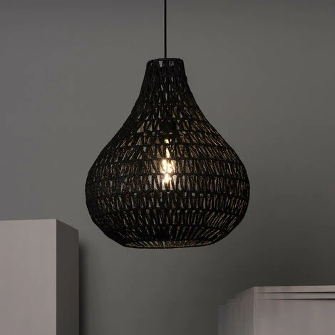 Meilleure affaire 🧨 Suspension Corde Mydah ILUZZIA Noir - Noir 🧨 4 Meilleure affaire 🧨 Suspension Corde Mydah ILUZZIA Noir - Noir 🧨 – Image 4