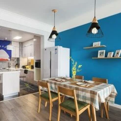 Meilleure affaire 🎁 THSINDE Rétro Metal Suspension En Métal Cage E27 Eclairage De Plafond Industrielle Lustre Lampe Vintage Pendante Lumière Plafonnier Noir ✨ -Suspension Soldes 35161252 3