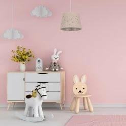 Meilleure affaire 🧨 Relaxdays Lampe Pour Chambre D’enfants Etoiles, Abat-jour Avec Motif Ciel étoilé, Enfants,abat-jour Rond, Couleurs 🔥 -Suspension Soldes 35835920 3