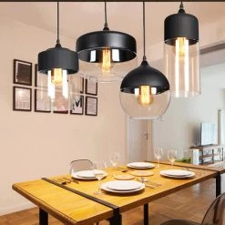 Meilleure affaire ❤️ STOEX 4x Suspension Cylindre Allongé En Verre Contemporain Luminaire Lampe Suspendu Design Corde Ajustable Salle à Manger Chambre à Coucher Bureau Salon Bar Café (Noir, Ampoules Non Inclus) 🛒 7 Meilleure affaire ❤️ STOEX 4x Suspension Cylindre Allongé En Verre Contemporain Luminaire Lampe Suspendu Design Corde Ajustable Salle à Manger Chambre à Coucher Bureau Salon Bar Café (Noir, Ampoules Non Inclus) 🛒 -Suspension Soldes 36943371 3