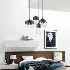 Meilleure affaire ❤️ STOEX 4x Suspension Cylindre Allongé En Verre Contemporain Luminaire Lampe Suspendu Design Corde Ajustable Salle à Manger Chambre à Coucher Bureau Salon Bar Café (Noir, Ampoules Non Inclus) 🛒 8 Meilleure affaire ❤️ STOEX 4x Suspension Cylindre Allongé En Verre Contemporain Luminaire Lampe Suspendu Design Corde Ajustable Salle à Manger Chambre à Coucher Bureau Salon Bar Café (Noir, Ampoules Non Inclus) 🛒 -Suspension Soldes 36943371 4