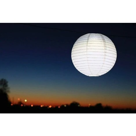 Offres ⭐ TRIOMPHE Lampion Boule Papier 40 CM Blanc - Lanterne Japonaise Papier - Lanterne Chinoise En Papier Pour Mariage Baby Shower Et Autre Célébrations Champetre Boheme Ou Romantique ⌛ 2 Offres ⭐ TRIOMPHE Lampion Boule Papier 40 CM Blanc - Lanterne Japonaise Papier - Lanterne Chinoise En Papier Pour Mariage Baby Shower Et Autre Célébrations Champetre Boheme Ou Romantique ⌛ – Image 2