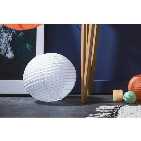 Offres ⭐ TRIOMPHE Lampion Boule Papier 40 CM Blanc - Lanterne Japonaise Papier - Lanterne Chinoise En Papier Pour Mariage Baby Shower Et Autre Célébrations Champetre Boheme Ou Romantique ⌛ 3 Offres ⭐ TRIOMPHE Lampion Boule Papier 40 CM Blanc - Lanterne Japonaise Papier - Lanterne Chinoise En Papier Pour Mariage Baby Shower Et Autre Célébrations Champetre Boheme Ou Romantique ⌛ – Image 3