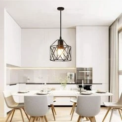 Les meilleures critiques de 🎉 STOEX Lustre Suspension Métal Noir, Plafonnier Salle à Manger Fer Forgé, Câble Réglable Ampoules E27 Pour Restaurant Salon Chambre Et Escalier 😍 8 Les meilleures critiques de 🎉 STOEX Lustre Suspension Métal Noir, Plafonnier Salle à Manger Fer Forgé, Câble Réglable Ampoules E27 Pour Restaurant Salon Chambre Et Escalier 😍 -Suspension Soldes 42690918 4