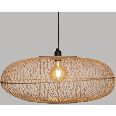 Coupon ❤️ Suspension En Bambou Loren D 60 Cm - Atmosphera - Bambou 🥰 2 Coupon ❤️ Suspension En Bambou Loren D 60 Cm - Atmosphera - Bambou 🥰 – Image 2